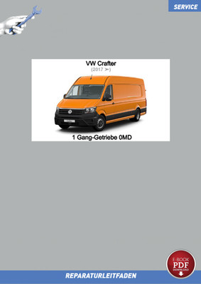 Download PDF VW e-Crafter (2019 >) Reparaturleitfaden 1 Gang-Getriebe 0MD