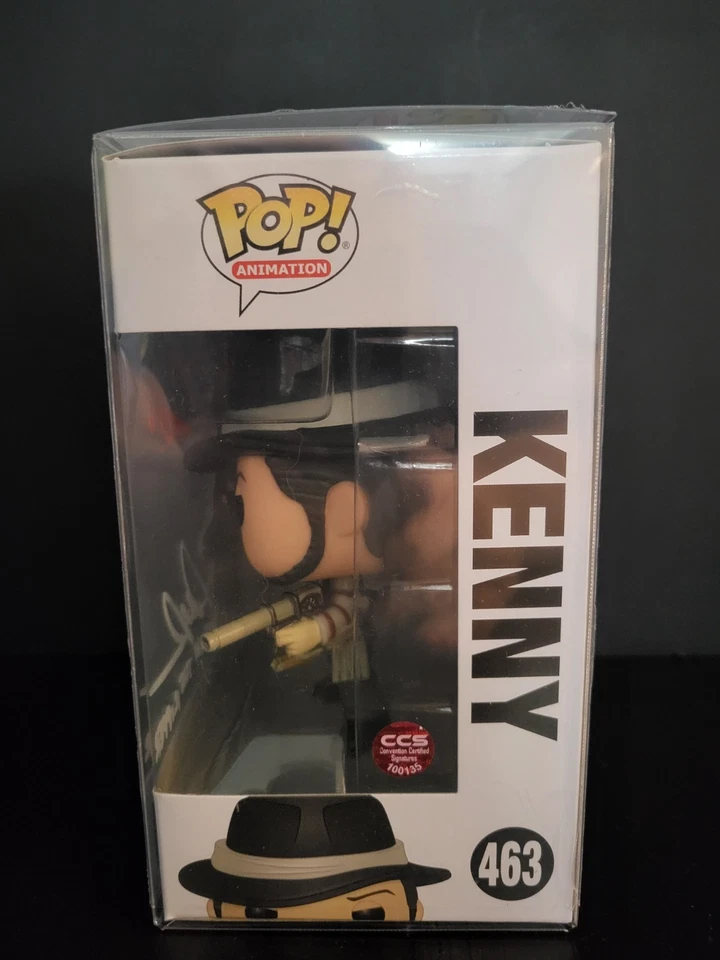 Kenny 463 Funko Pop Attack on Titan FIRMADO Phil Parsons "The Ripper" con certificado de autenticidad Foto 2 de 4