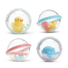 Munchkin Float Play Bubbles Baby and Toddler Bath Toy, 4 Count 4