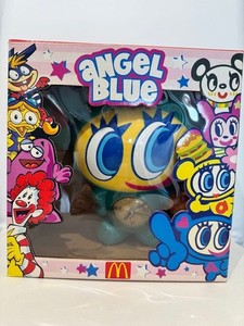 ANGEL BLUE フィギュア マクドナルド　新品未使用　2カラー Super rare Angel Blue McDonalds Toy! The hook at the | Depop