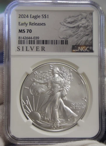 2024 US Silver Eagle $1 NGC MS70 Early Releases