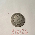 1890 Morgan Dollar New Orleans $1 Silver Coin