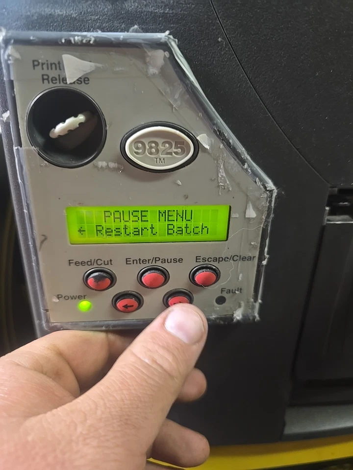 PAXAR MONARCH 9825 Thermal Label Printer Can Print Small And Large Labels - Image 3 of 4