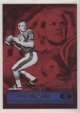 2022 Panini Chronicles Draft Picks Illusions Red /149 Terry Bradshaw #9 HOF 1q2