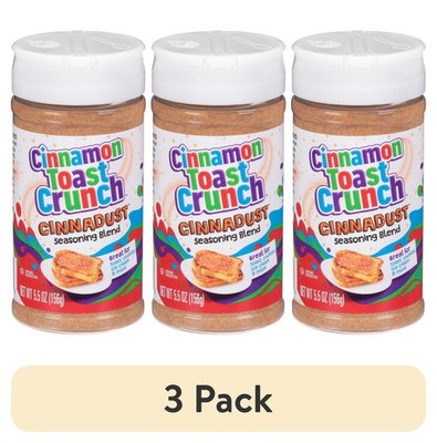 (3 pack) Cinnamon Toast Crunch Cinnadust Seasoning Blend, 5.5 oz