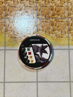 Fan Made HEROCLIX BYSTANDER TOKEN Demodog For Stranger Things Clix