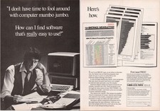 Software Digest Original 1984 Print Ad IBM PC Word Processing Newsletter
