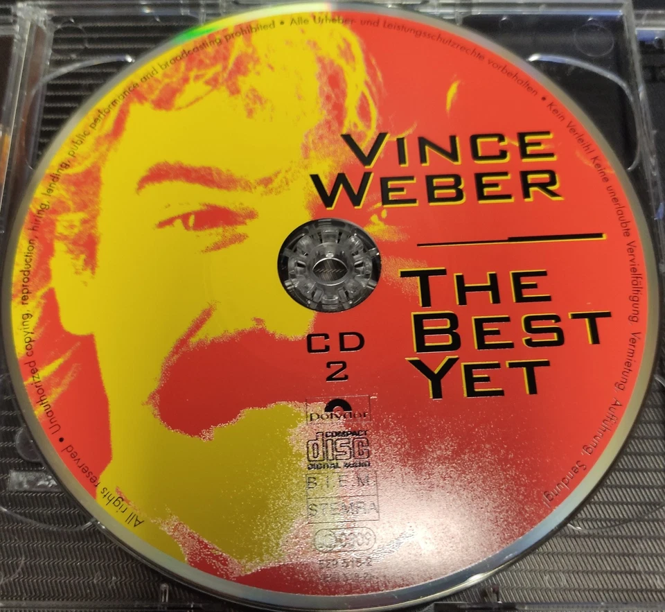 VINCE WEBER The Best Yet (1995) 2CD GER M-/M- - Bild 3 von 4