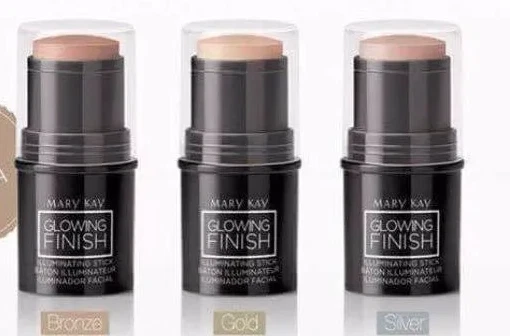 Mary Kay Glowing Finish Illuminating Stick:  BRONZE, GOLD & SILVER SET OF 3 - Image 2 of 2