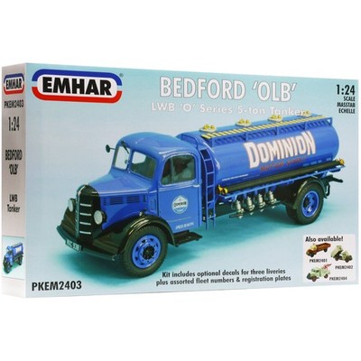 Emhar Bedford 'OLB' LWB Tanker Truck Maßstab 1:24 Modellbausatz PKEM2403