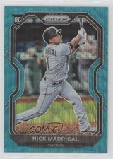2021 Panini Prizm Tier II Teal Wave Prizm Nick Madrigal #106 mp7