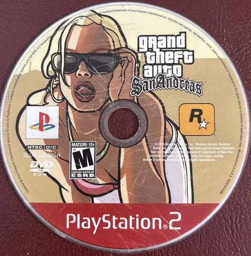 Grand Theft Auto: San Andreas (Sony PlayStation 2, 2004) Tested