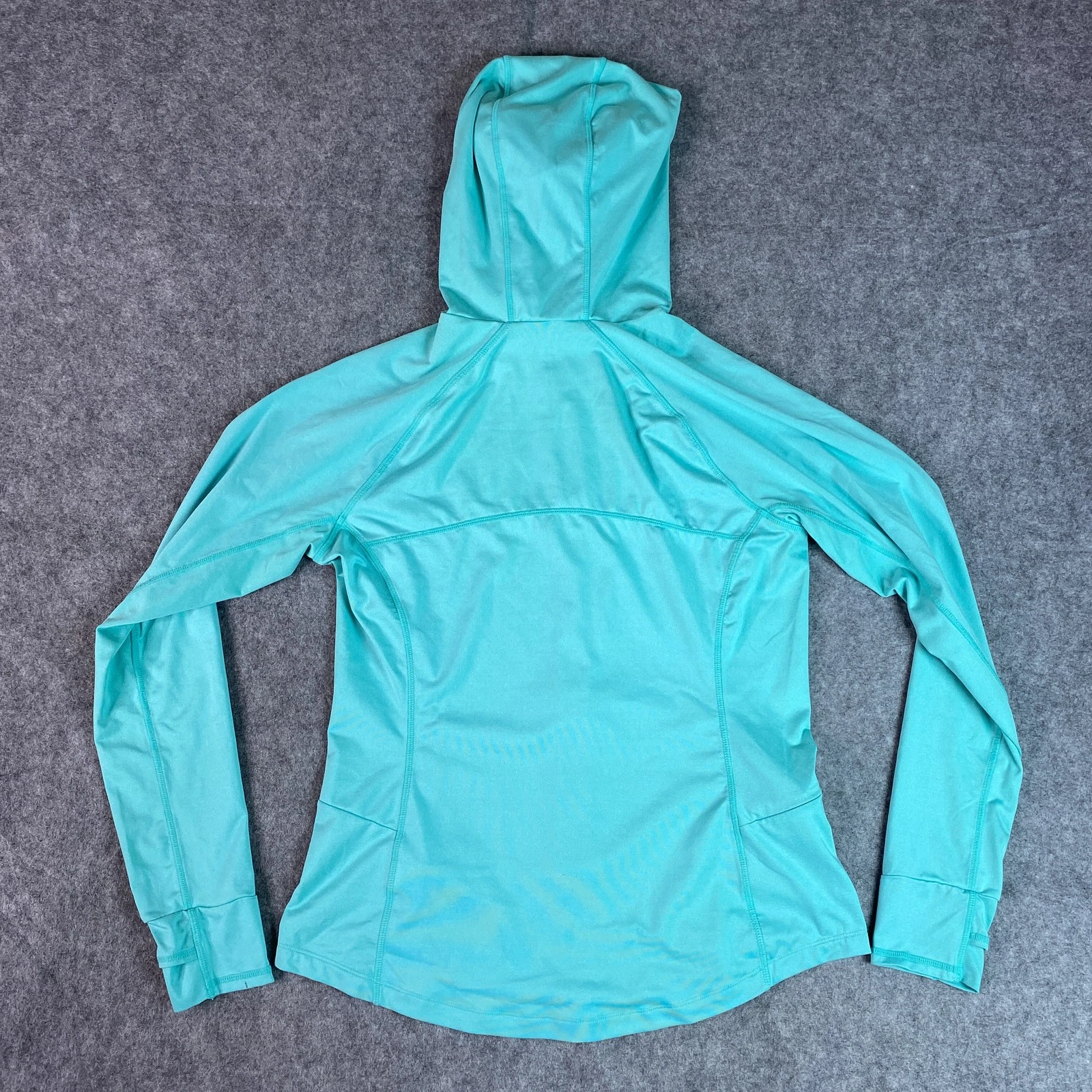 VETEMENTS Giacca Title Nine donna blu medio con cappuccio zip intera Sunbuster 2.0 UPF