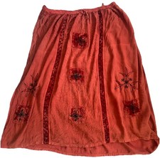 Peasant Skirt Boho Hippie Festival Witchy Whimsical Gypsy Whimsigoth Fairy As-is