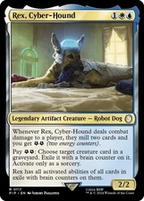 Rex CyberHound 0117 MTG PIP Fallout Rare NP