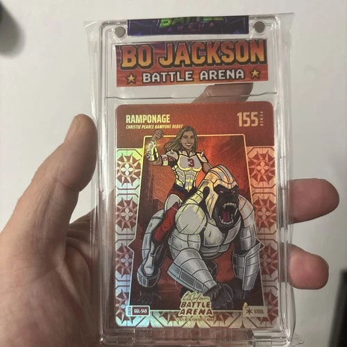Bo Jackson Battle Arena Great Grandmas Linoleum Steel Ramponage PWR 155