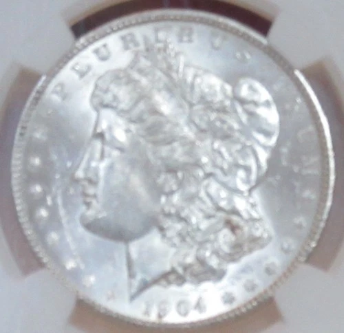 1904 P Morgan NGC MS61