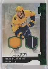 2019-20 Upper Deck Artifacts Emerald Material 58/65 Filip Forsberg #7 n1u