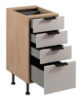 KüChe Unterschrank KüChenschrank Schrank 4 Schubladen KüChenmöBel KüChe