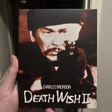 Death Wish II (Ultra HD, 1982) with slip cover oop