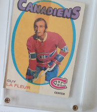 O-Pee-Chee 1971-72 Guy La Fleur #148 Montreal Canadiens Ice Hockey Card