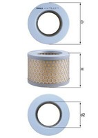 Mahle Luftfilter LX 192 Filtereinsatz FüR BMW 111 50 Isetta 600 100 103 250 300