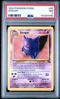 1999 POKEMON FOSSIL #20 GENGAR PSA 7