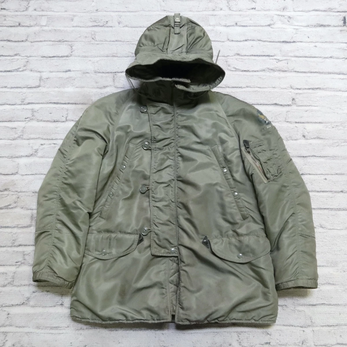 Vintage 60s USAF US Air Force N-3B Parka Flight Jacket Southern