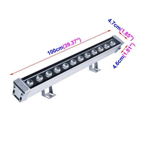 Outdoor Flood Lamp LED Linear Wall Washer Light Waterproof Project Lighting Park - Picture 30 of 38