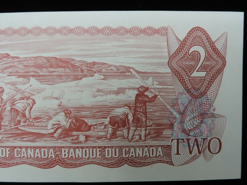 1974 $2 Bank of Canada Banknote ABX1261988 Replacement Note Crow Bouey GEM UNC - Picture 9 of 12