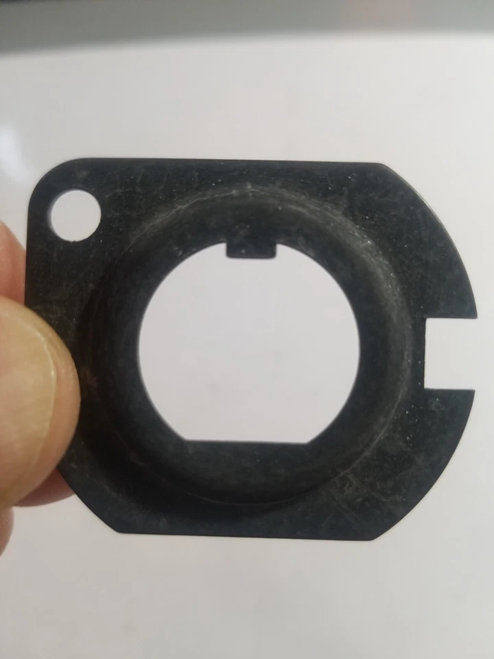 Placa de montaje de espejo retrovisor derecha 1977-79 Granada OEM Ford D5DZ-17B733-A Foto 3 de 4