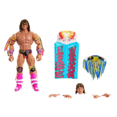 ULTIMATE WARRIOR WWE WWF Mattel Ultimate Edition Series 15 Action