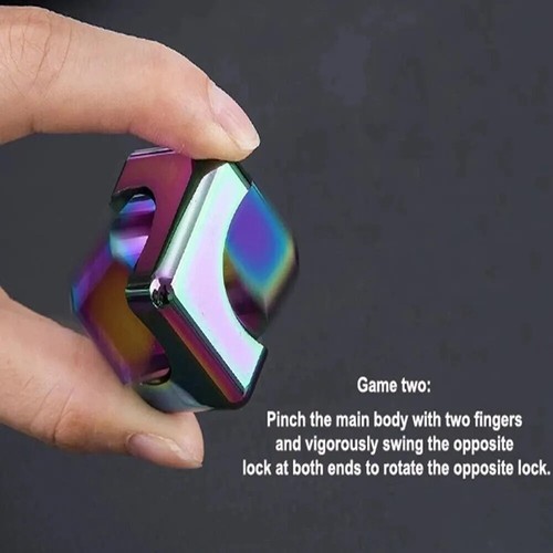 Metal Sensory Infinity Cube Fidget Toy for Stress Autism Anxiety Relief Kids - Picture 5 of 24