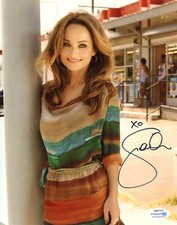 Giada De Laurentiis Chef Autographed Signed 8x10 Photo ACOA