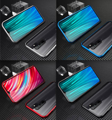 Xiaomi Mi Note 10 Magnet Case HülleTasche Schutzpanzer Metall Display-Glasschutz