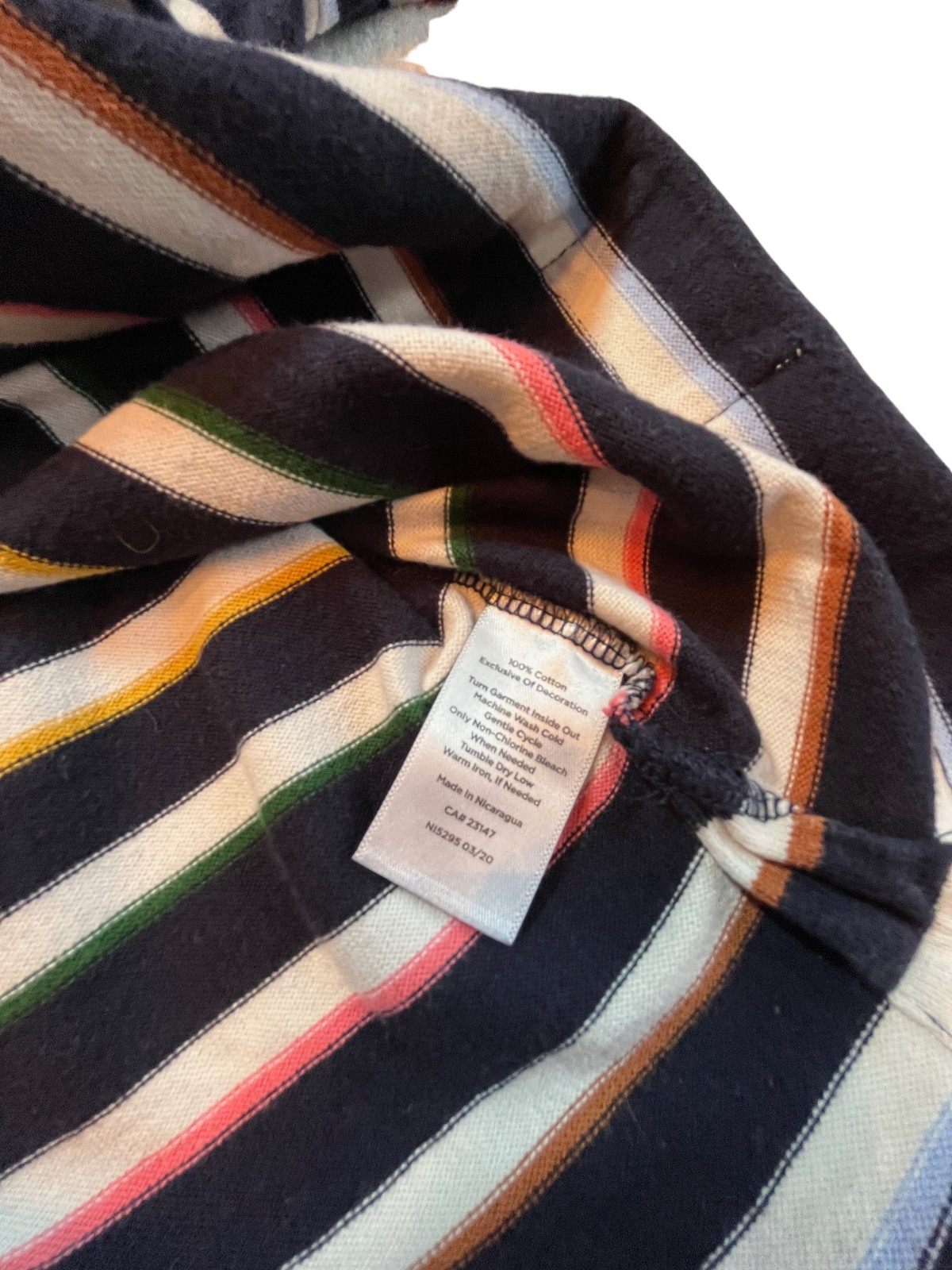 Authentic Talbots Tee Plus Size Multicolor Bayeux… - image 4