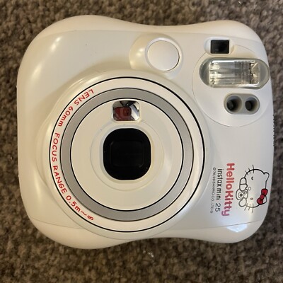 Hello Kitty FUJI FILM INSTAX MINI 25 Kamera weiß Sofortbildkamera FUJIFILM sehr guter Zustand