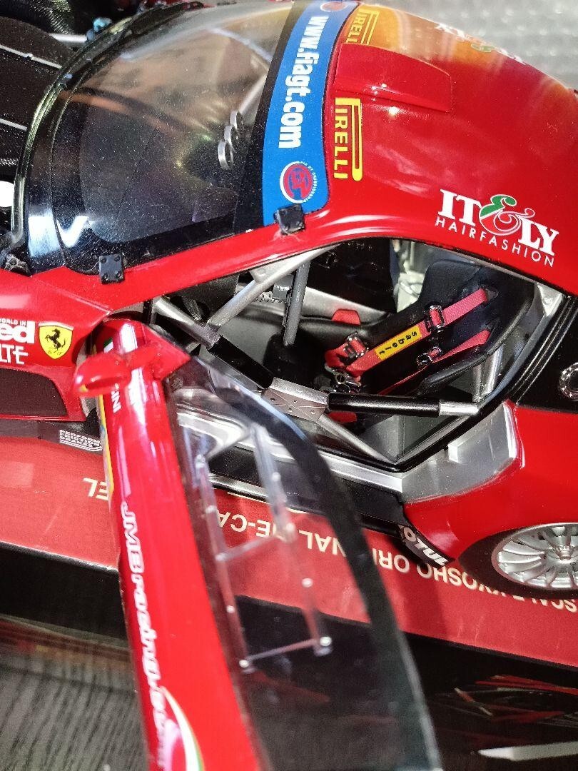 KYOSHO京商1/18Ferrari 575 Team JMB Estoril Kyosho 1/18 Ferrari 575 GTC Team J.M.B Estoril 2003 No
