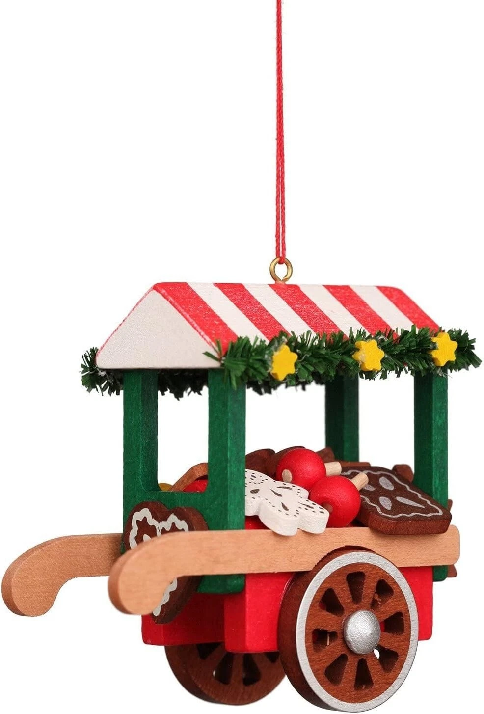 Alexander Taron Christian Ulbricht Gingerbread Car Ornament