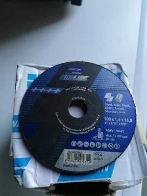 NORTON Thin steel cutting 10 x 4" 100 x 1.6 x 16mm metal cutting discs metal stainles