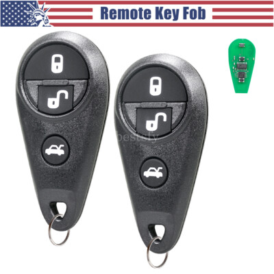 2 For 2009 2010 Subaru Forester Keyless Entry 4 Button Remote Key Fob NHVWB1U711