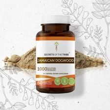 Secrets Of The Tribe Jamaican Dogwood Capsules, 500 mg