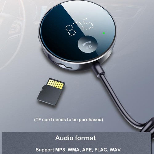 -1pcs Bluetooth MP3 Player Receiver FM Transmitter D0E1 Music Lossless Call Q3Q0 - Bild 8 von 11