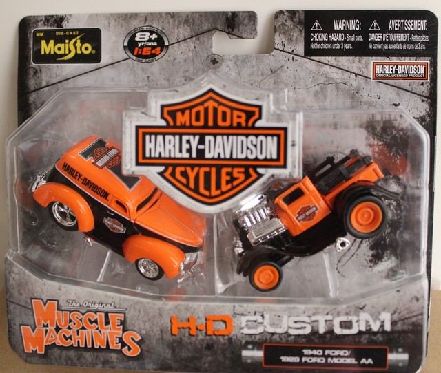 harley davidson hd custom maisto