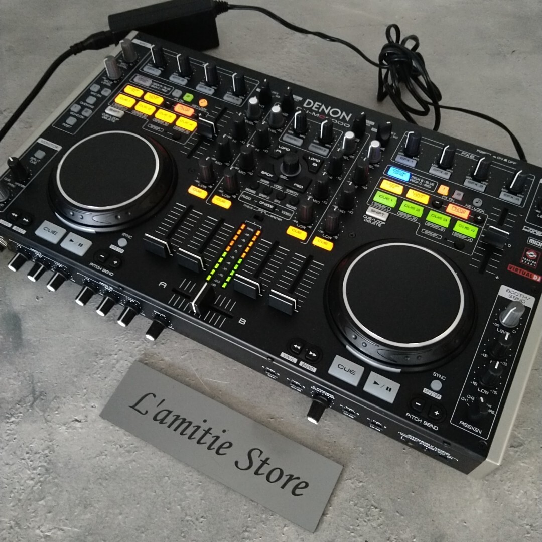 DENON DN-MC6000 4ch DJ Controller Mixer Traktor Virtual 4