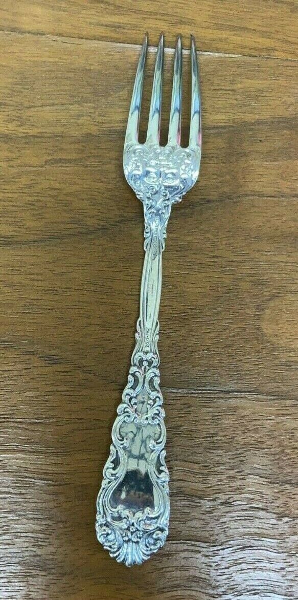 DOMINICK & HAFF RENAISSANCE STERLING SILVER FORK 7 Inches AVG 47 Grams W/MONO