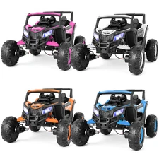JOYLDIAS 12V Kids 4WD Ride On Car Electric Off-Road UTV Boy Girl Gifts w/ Remote