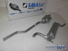 IMASAF Auspuffset Mitteltopf + Endtopf für Mercedes Kombi W123 300 TD 1977-1985