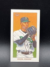 Hunter Greene 2020 Topps 206 Dayton Dragons Baseball Card