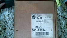 ALLEN BRADLEY 500-A0D94 AC CONTACTOR SER.B SIZE 0 4P 120V - FREE SHIPPING